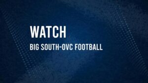 How to Watch Big South-OVC Football this Week: TV Schedule and Live Streams