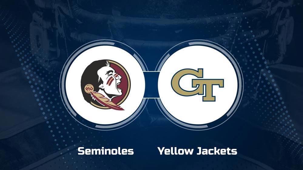 Where to Watch Florida State vs. Georgia Tech on TV or Streaming Live - August 24