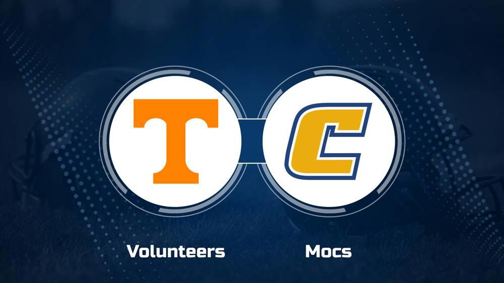 Where to Watch Tennessee vs. Chattanooga on TV or Streaming Live - August 31