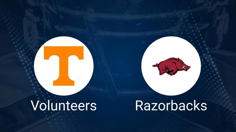 Tennessee vs. Arkansas Oct. 5 Tickets & Start Time