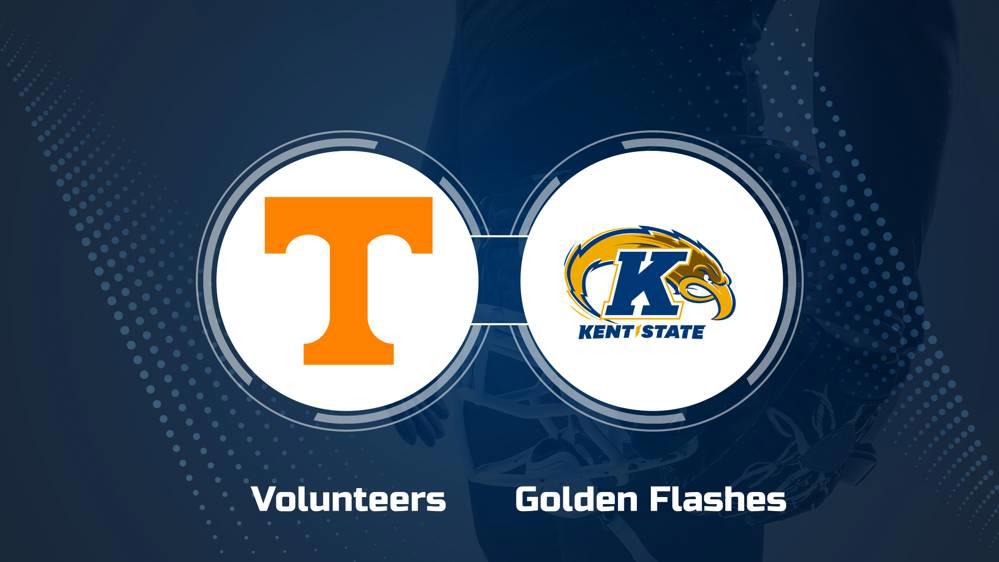 Where to Watch Tennessee vs. Kent State on TV or Streaming Live - Sept. 14