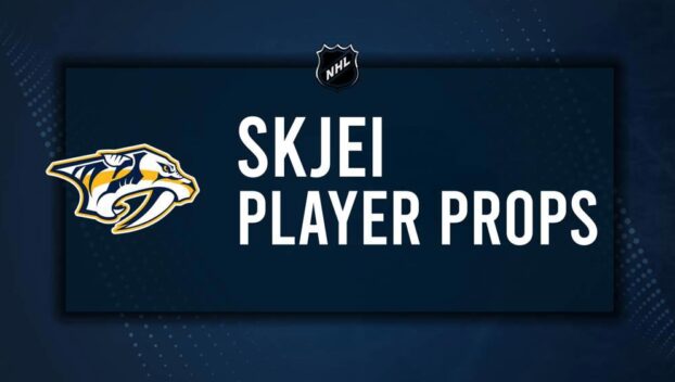 Brady Skjei Player Prop Bets for the Predators vs. Oilers Game - October 31