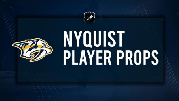 Gustav Nyquist Player Prop Bets for the Predators vs. Red Wings Game - October 19