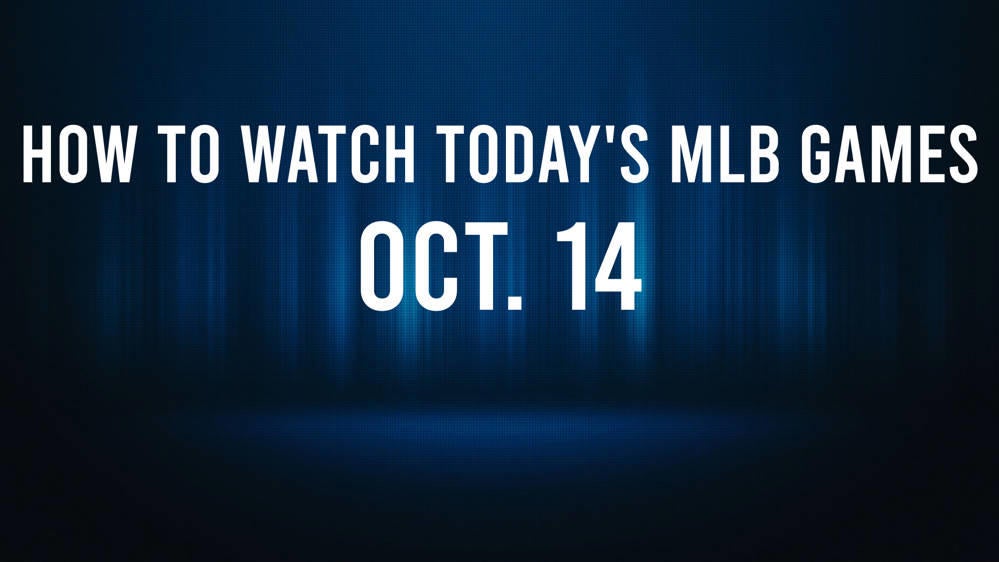 How to Watch the MLB Baseball Playoffs on Monday, Oct. 14: TV Channel, Live Streaming, Start Times