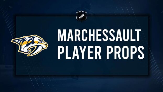 Jonathan Marchessault Player Prop Bets for the Predators vs. Red Wings Game - October 12