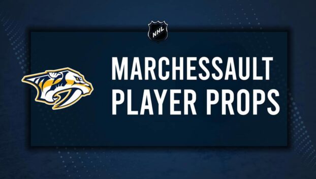 Jonathan Marchessault Player Prop Bets for the Predators vs. Red Wings Game - October 19