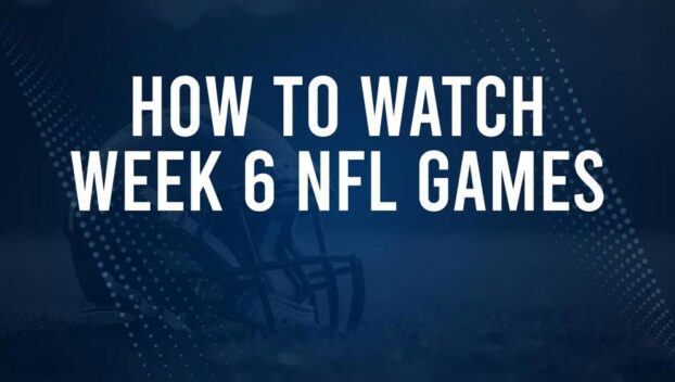 NFL Week 6 TV Schedule, Streams, Start Times, Channels