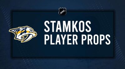 Steven Stamkos Player Prop Bets for the Predators vs. Red Wings Game - October 19