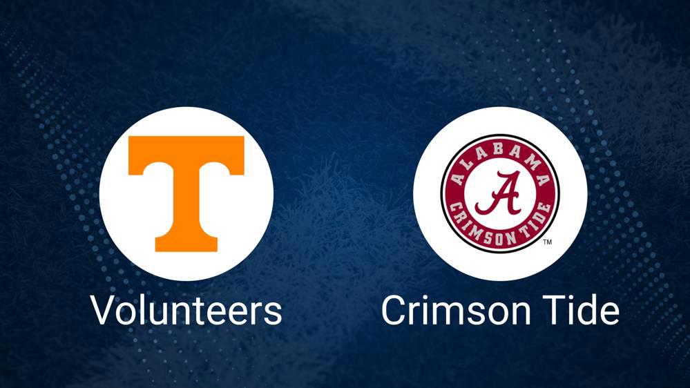 Tennessee vs. Alabama Oct. 19 Tickets & Start Time