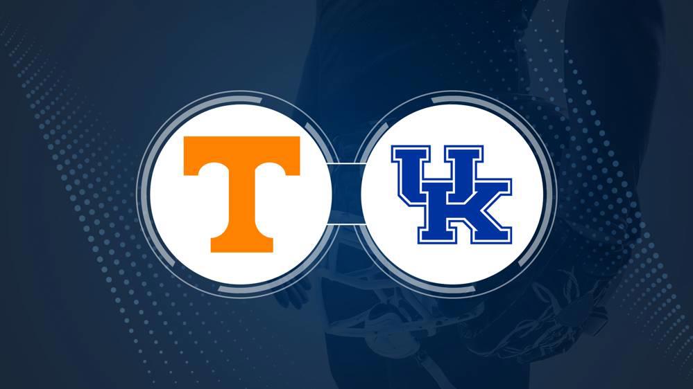 Tennessee vs. Kentucky: Odds, spread, and over/under - Nov. 2