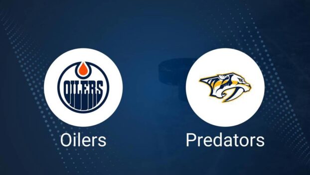 Where to Watch Edmonton Oilers vs. Nashville Predators on TV or Streaming Live - October 17