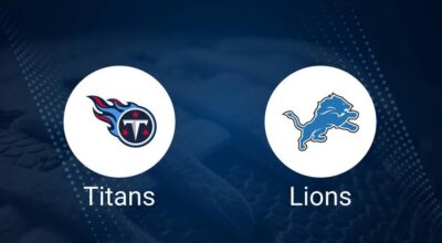 Where to Watch Titans vs. Lions on TV or Streaming Live - Oct. 27