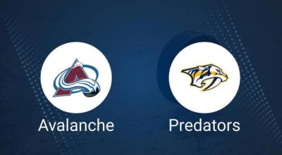 Avalanche vs. Predators Injury Report Today - November 11