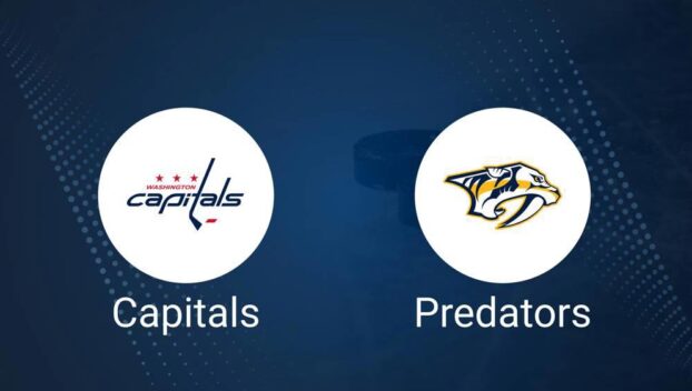 Capitals vs. Predators Injury Report Today - November 6