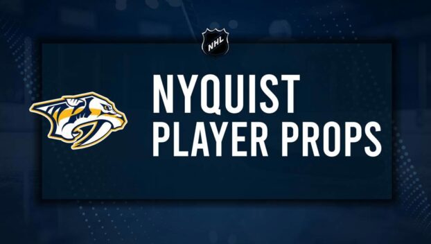 Gustav Nyquist Player Prop Bets for the Predators vs. Capitals Game - November 6