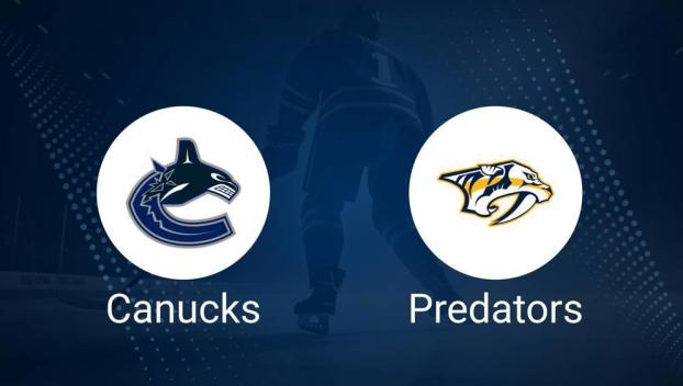 How to Pick the Predators vs. Canucks Game with Odds, Spread, Betting Line and Stats – November 17