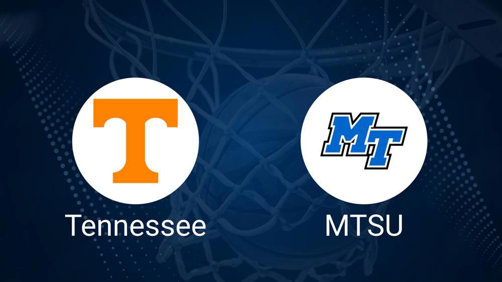 How to Watch Tennessee vs. Middle Tennessee Women's Basketball on TV or Live Stream - November 12