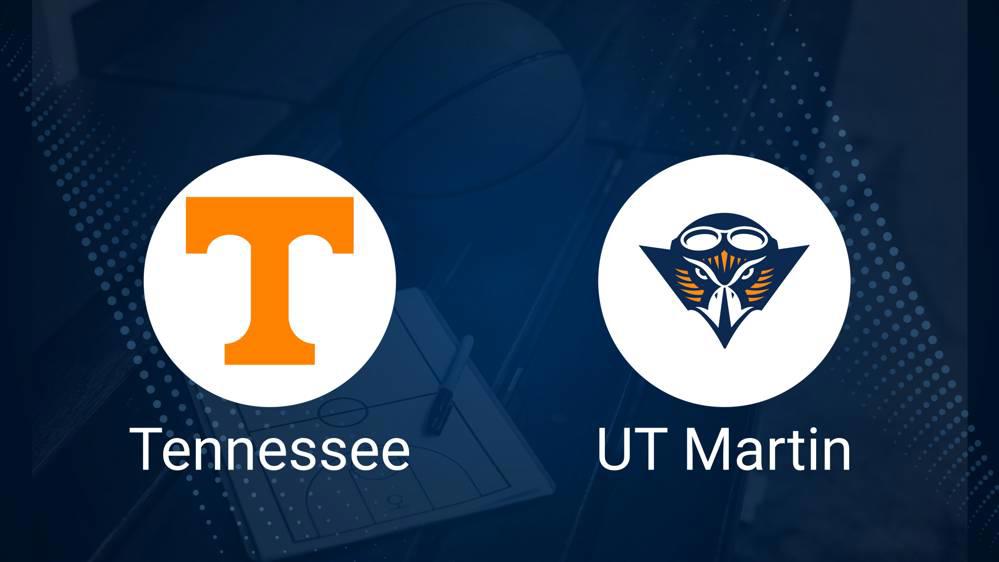 How to Watch Tennessee vs. UT Martin on TV or Live Stream - November 27