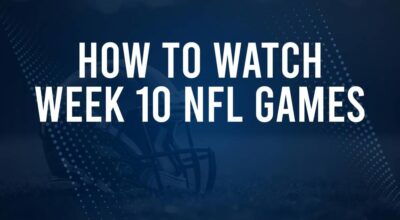 NFL Week 10 TV Schedule, Streams, Start Times, Channels