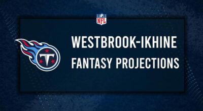 Nick Westbrook-Ikhine Fantasy Projections: Week 12 vs. the Texans