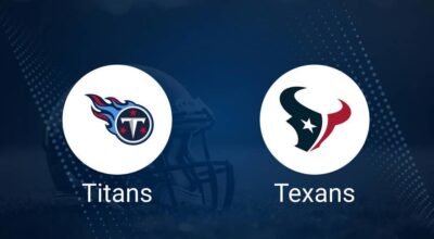 Titans vs. Texans Predictions & Picks: Odds, Moneyline, Spread - Week 12