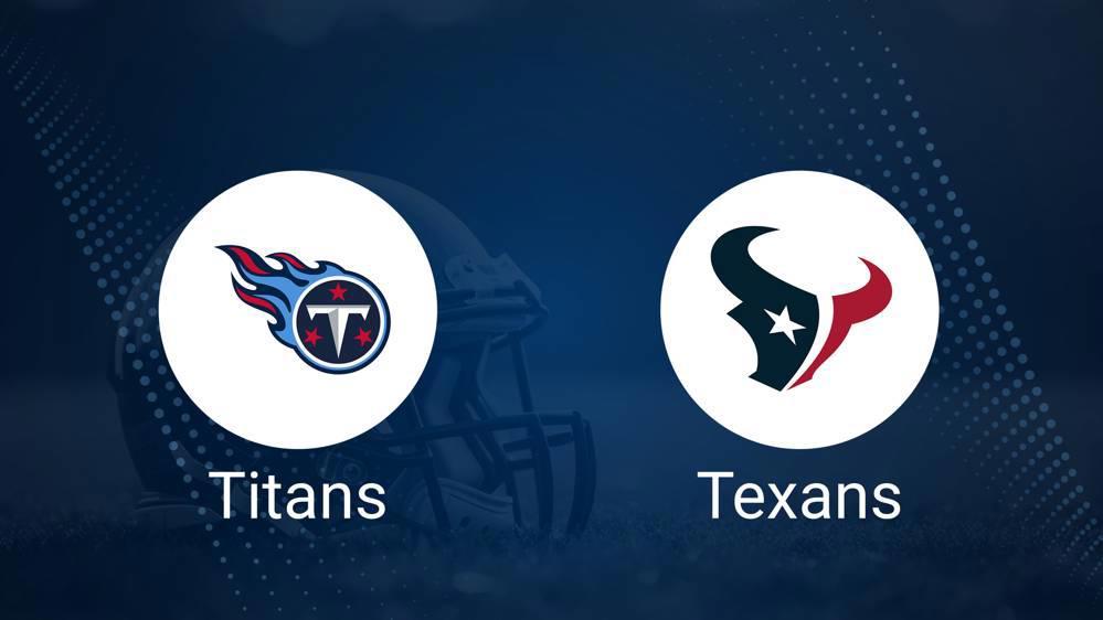 Titans vs. Texans Predictions & Picks: Odds, Moneyline, Spread - Week 12