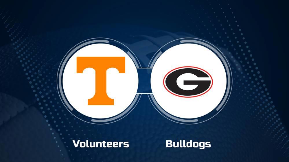 Where to Watch Tennessee vs. Georgia on TV or Streaming Live - Nov. 16