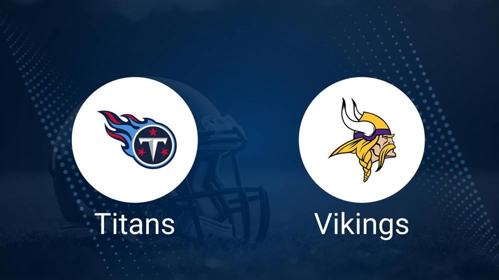 Where to Watch Titans vs. Vikings on TV or Streaming Live - Nov. 17