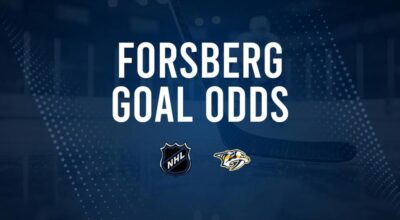 Will Filip Forsberg Score a Goal Against the Avalanche on November 11?