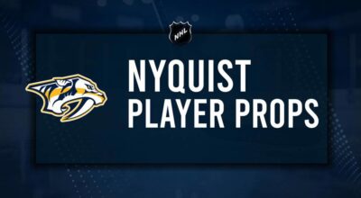 Gustav Nyquist Player Prop Bets for the Predators vs. Hurricanes Game - December 23