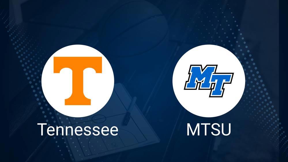 How to Watch Tennessee vs. Middle Tennessee on TV or Live Stream - December 23