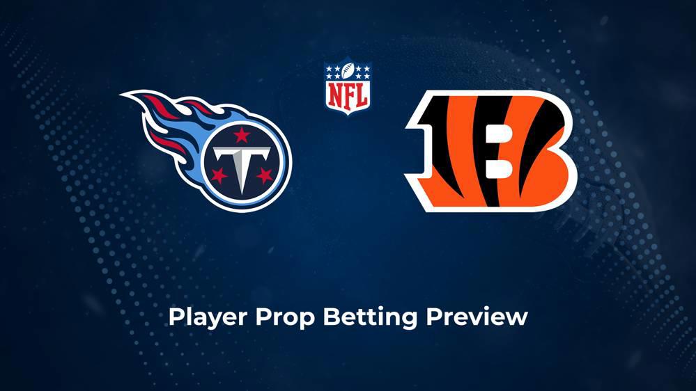 Titans vs. Bengals Player Props & Odds – Week 15