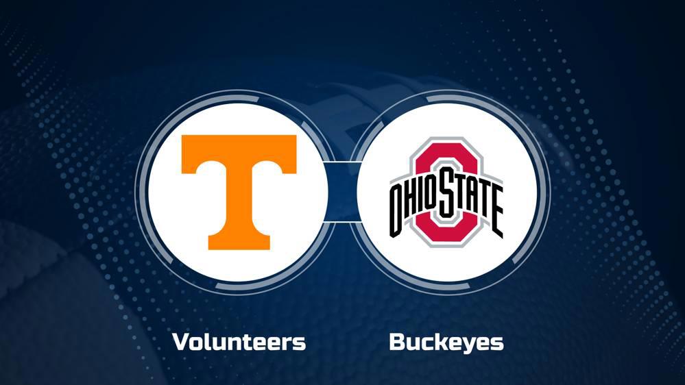 Where to Watch Tennessee vs. Ohio State on TV or Streaming Live - 2024 CFP First Round