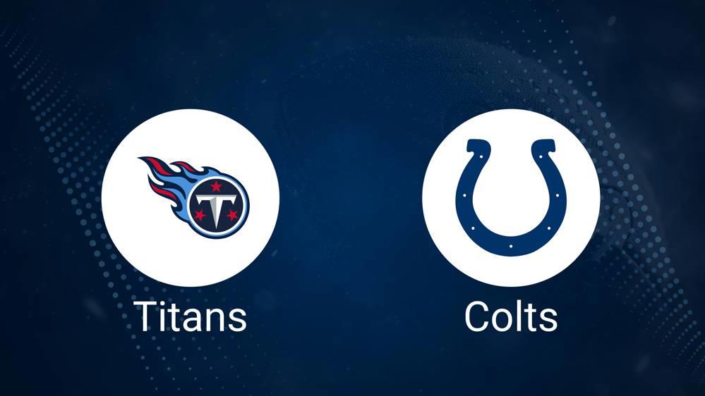 Where to Watch Titans vs. Colts on TV or Streaming Live - Dec. 22