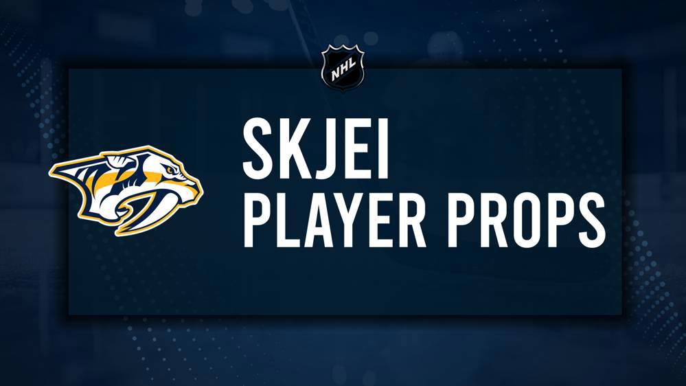 Brady Skjei Player Prop Bets for the Predators vs. Sabres Game - January 31