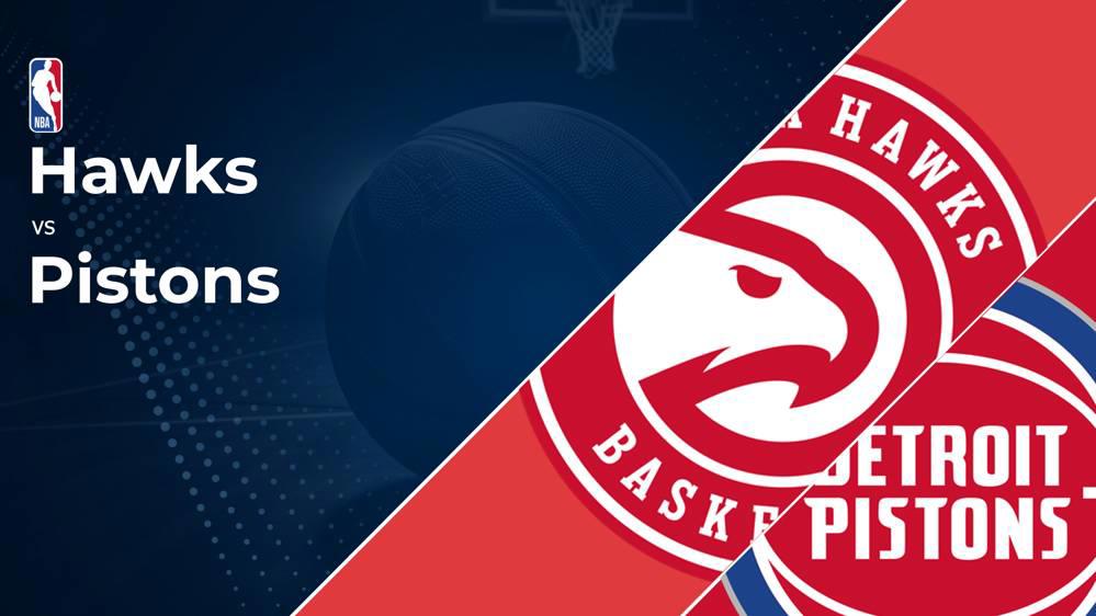 Hawks vs. Pistons Tickets Available – Wednesday, Jan. 22