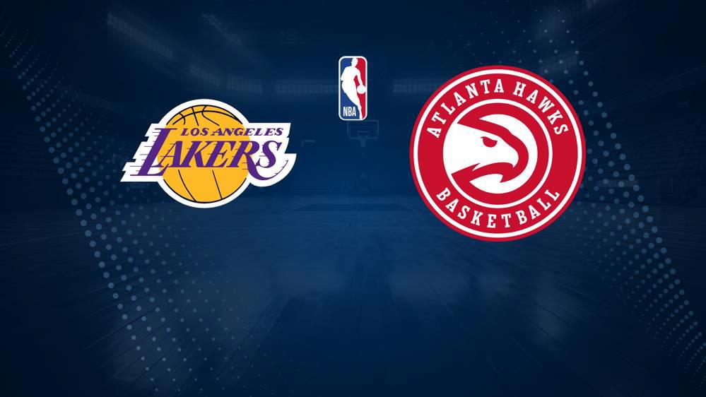 How to Watch the Lakers vs. Hawks Game: Streaming & TV Channel Info for January 3