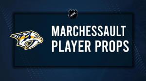 Jonathan Marchessault Player Prop Bets for the Predators vs. Wild Game - January 18
