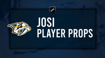 Roman Josi Player Prop Bets for the Predators vs. Ducks Game - January 25