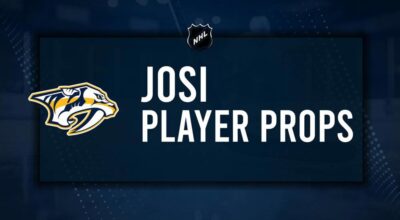 Roman Josi Player Prop Bets for the Predators vs. Wild Game - January 18