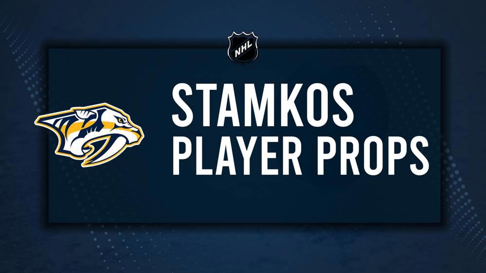 Steven Stamkos Player Prop Bets for the Predators vs. Canucks Game - January 29
