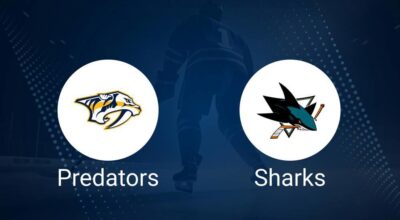 Where to Watch Nashville Predators vs. San Jose Sharks on TV or Streaming Live - January 21