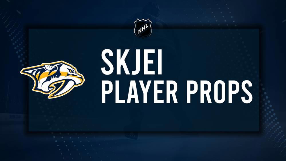 Brady Skjei Player Prop Bets for the Predators vs. Penguins Game - February 1
