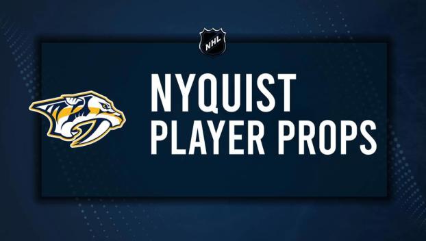 Gustav Nyquist Player Prop Bets for the Predators vs. Panthers Game - February 25