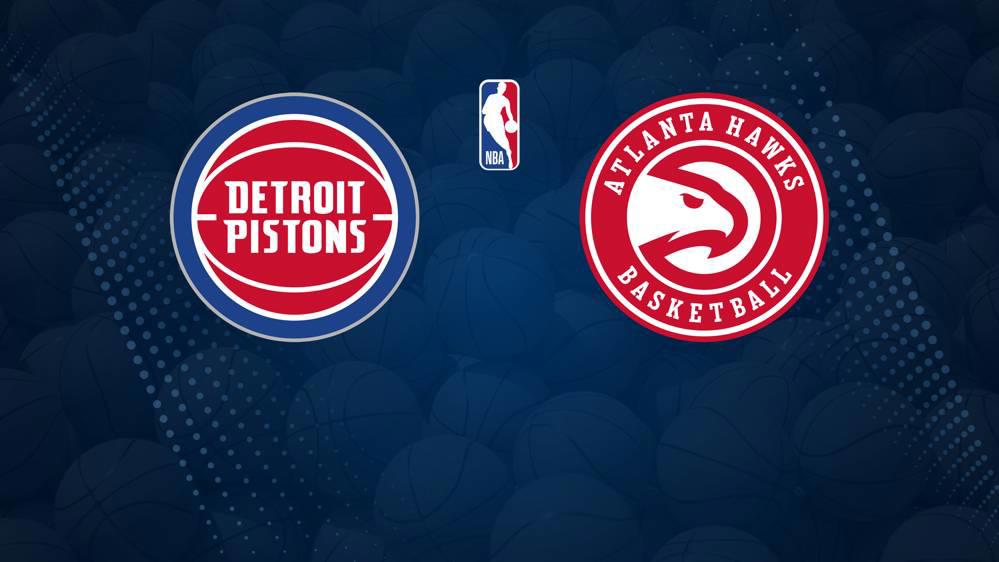 How to Watch the Pistons vs. Hawks Game: Streaming & TV Channel Info for February 3
