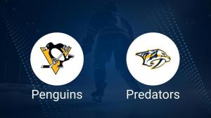 Where to Watch Nashville Predators vs. Pittsburgh Penguins on TV or Streaming Live - February 1